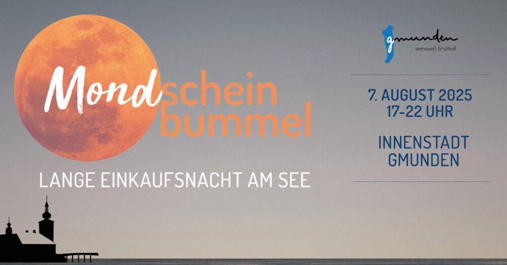 Plakat Mondscheinbummel