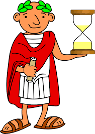 Bild Römer mit Sanduhr