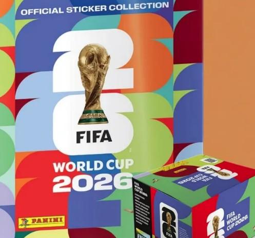 Abbildung Panini-Sticker, Fußball WM 2026