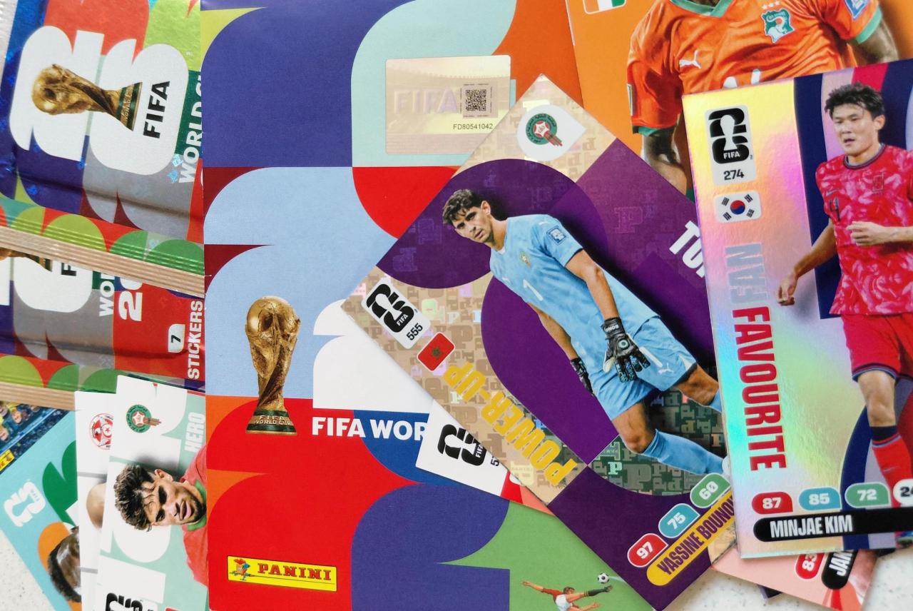 Bild von Panini-Sticker und Karten (Fußball WM 2026)