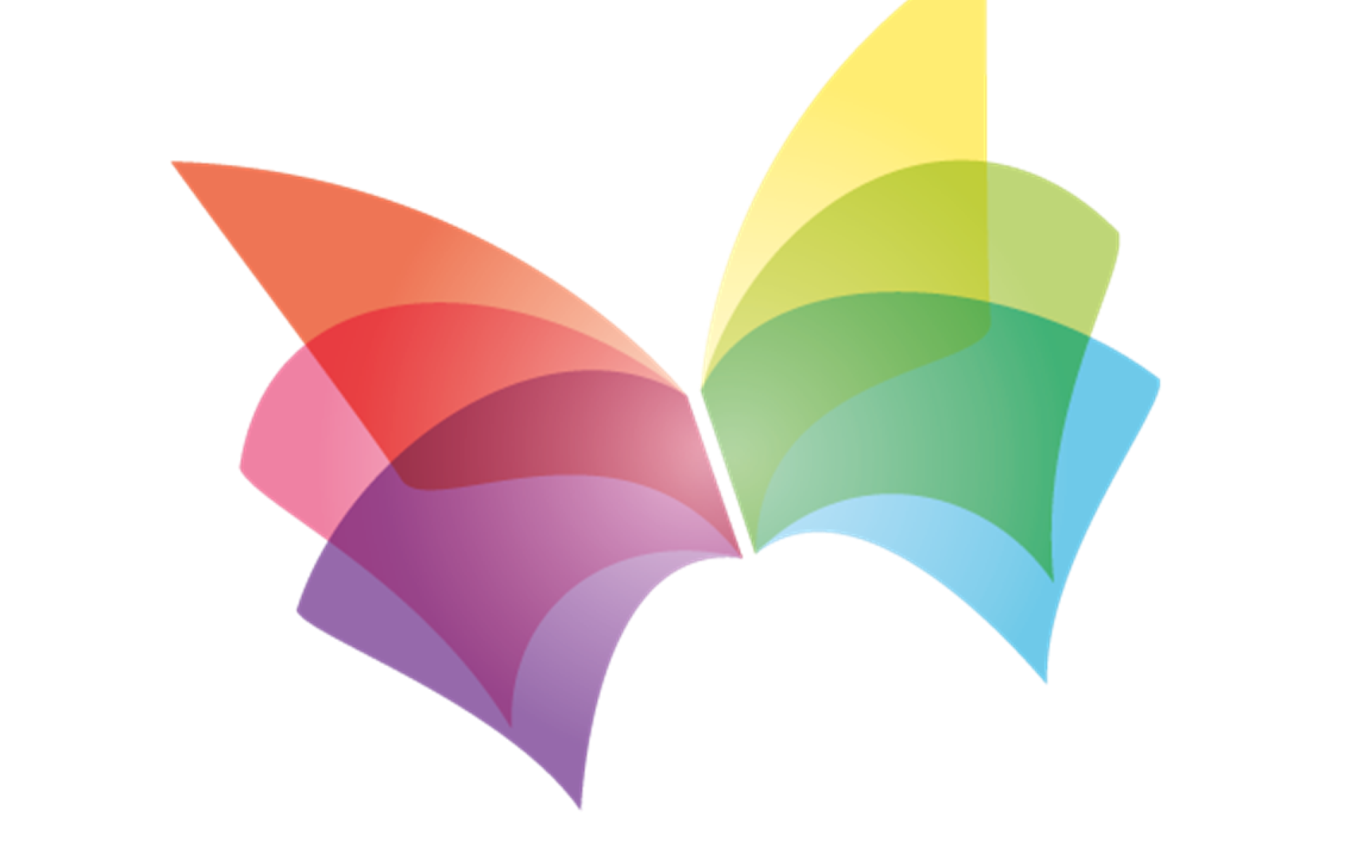 Schmetterling, Logo der BibliOÖtheken