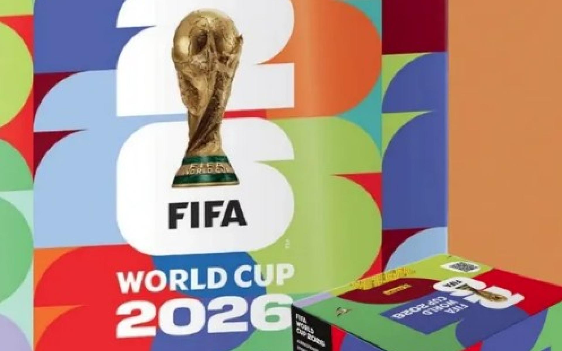 Abbildung Panini-Sticker, Fußball WM 2026